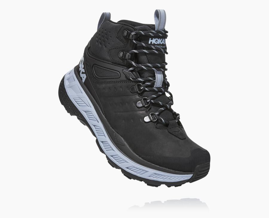 Sapatilhas Hoka One One Feminino Pretas - Stinson Mid Gore-Tex - 085-ADOZHC